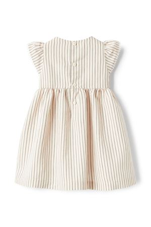 beige cotton dress IL GUFO KIDS | P25VM782R1000304